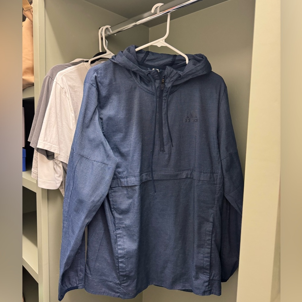 Adidas Activewear jacket with hoodie.